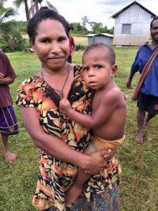 Mother and Son in PNG
