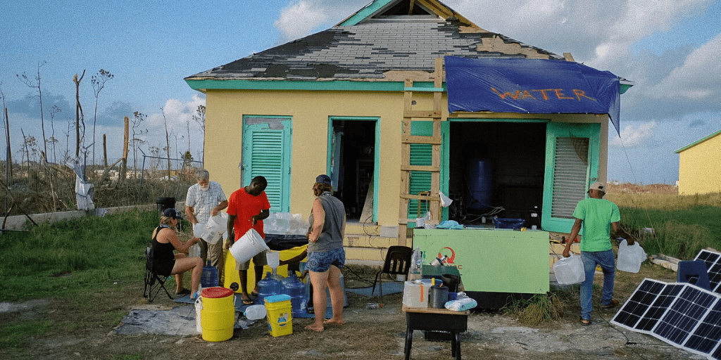 Volunteers Responding to Disaster